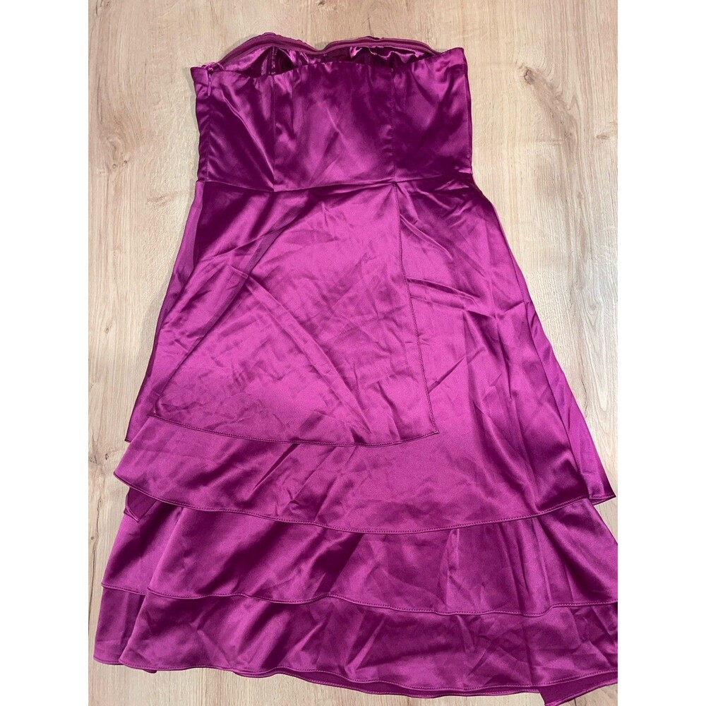 The Limited Strapless Magenta Pink Cocktail Dress-Size 2 - Picture 2 of 7